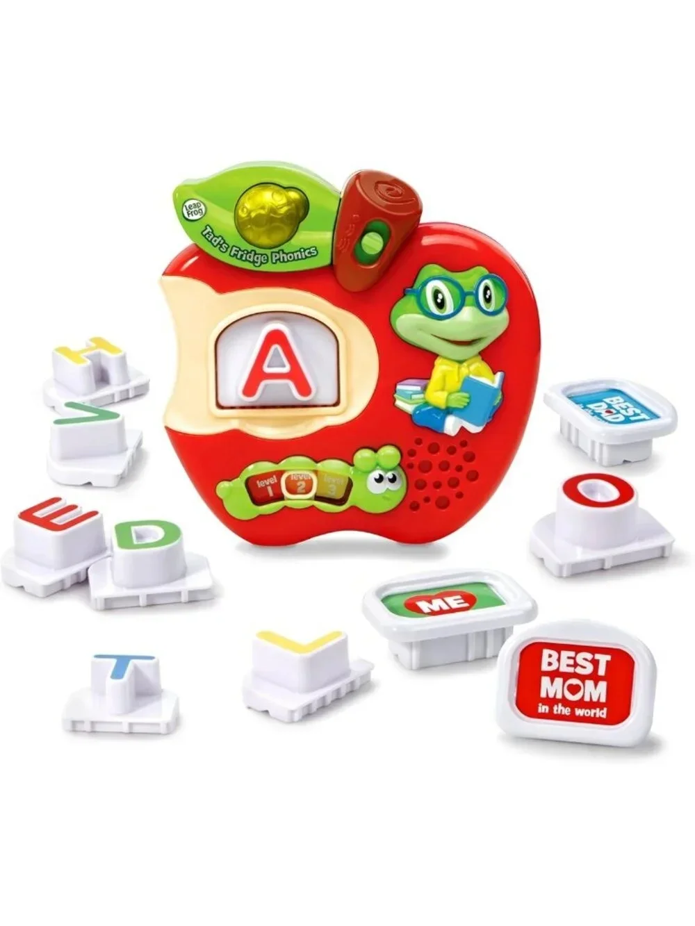 Magnetic Letter Set for Kids - LeapFrog Tad's Fridge Phonics Educational Toy